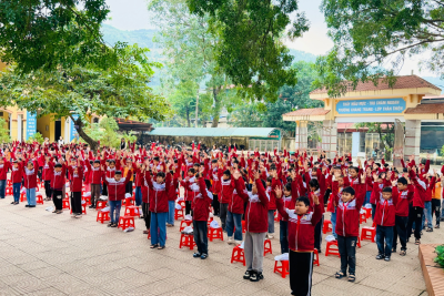 TRƯỜNG TIỂU HỌC BA SAO LONG TRỌNG TỔ CHỨC CÁC HOẠT ĐỘNG Ý NGHĨA CHÀO MỪNG 81 NĂM NGÀY THÀNH LẬP QUÂN ĐỘI NHÂN DÂN VIỆT NAM 22/12